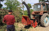Деревоподрібнююча машина РМ160Т (навісна на трактор)
