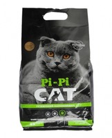Комкуючий наповнювач для туалету котів - Бентонітовий Pi Pi Cat