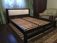 Новая деревянная кровать