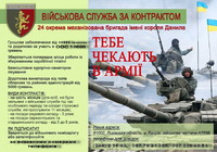 Про відбір громадян України на військову службу за контраком