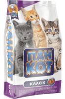 Сухий корм для кішок Пан Кот Мікс 10 кг