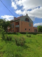 Двоповерховий будинок з присадибною ділянкою в с. Дмитрівка
