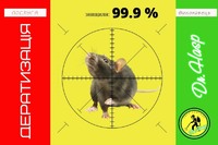 Уничтожение крыс и мышей в Киеве и Киевской области по системе HACCP