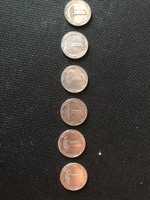 Монети 1 копійка 1992