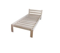 Односпальная деревянная кровать от производителя