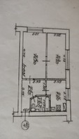 Квартира з меблями, гаражем та ділянкою (2 кімнати, 1 поверх)