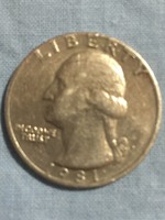 Монета доллар