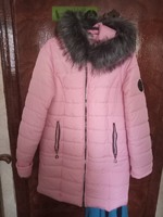 Зимова куртка з капюшоном