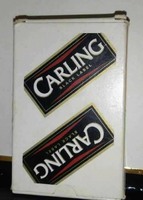 Вінтажні Бельгійські гральні карти 1980 Carling Black Label  В колоді 54 карти